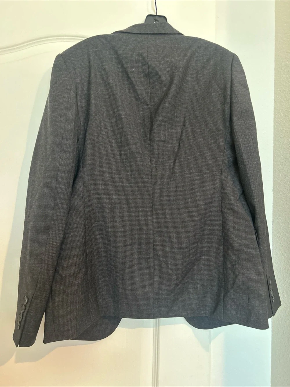 The Kooples Men’s STRAIGHT-CUT SUIT JACKET Blazer Grey Single Breast 38/m $550